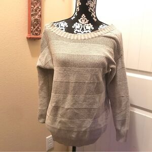 BCBG Generations Beige Sweater NWOT